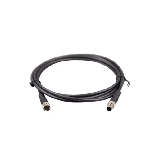 [ASS030560100] M8 circular connector Male/Female 3 pole cable 1m (bag of 2) Victron Energy